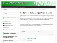 Tablet Screenshot of gran-canaria-markt.com